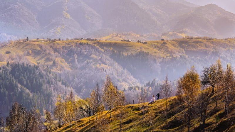 fotografie de nunta, fotograf profesionist, trash the dress munte